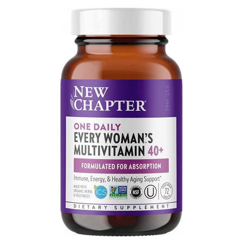 New Chapter, Every Woman's One Daily 40 Plus, 72 tabs New Chapter