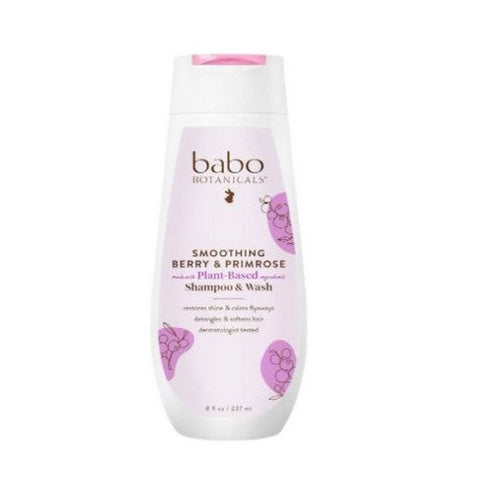 Babo Botanicals, Berry Primrose Smooth Detangling Shampoo, 8 oz Babo Botanicals