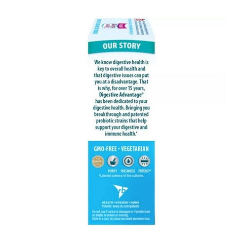 Schiff, Digestive Advantage Daily Probiotics Plus Intensive Bowel Support, 32 Caps Schiff