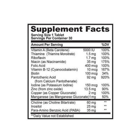 California Natural, Hair High Potency, 30 tabs California Natural