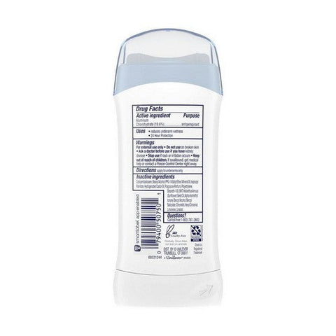 Dove, Antiperspirant Deodorant Invisible Solid Fresh, 2.6 Oz Dove