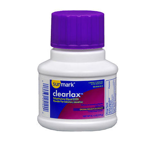 Sunmark, Clearlax Powder, 4.1 oz Sunmark