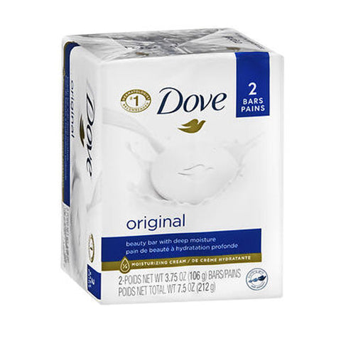 Dove, Beauty Bars Original With Deep Moisture, 7.5 Oz Dove