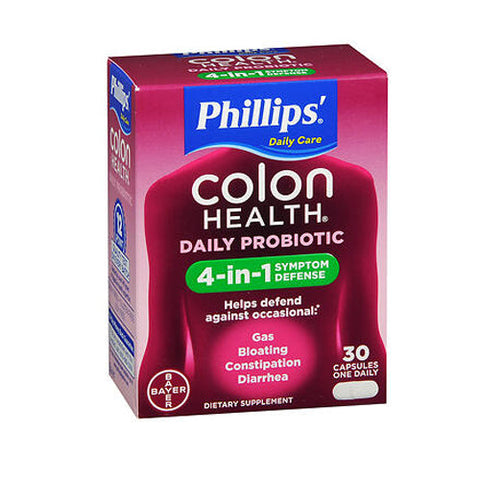 Phillips, Colon Health Capsules, 30 caps Phillips