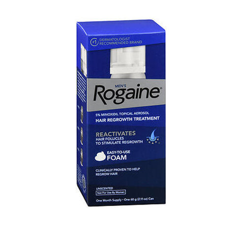 Rogaine, Men Hair Regrowth Treatment Easy-To-Use Foam, 2.11 oz Rogaine