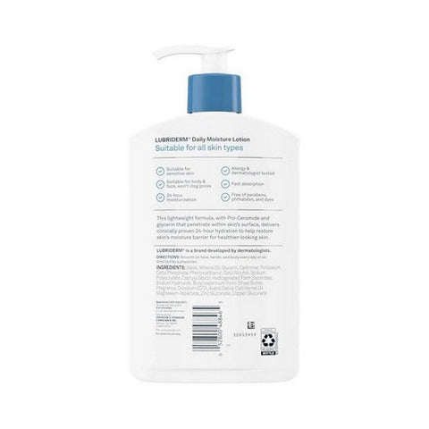 Lubriderm, Daily Moisture Lotion, 16 Oz Lubriderm