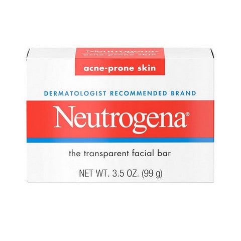 Neutrogena, Transparent Facial Bar Acne-Prone Skin, 3.5 Oz Neutrogena