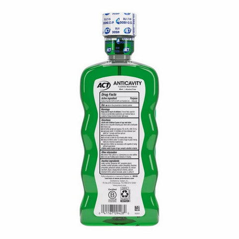 Act, Anticavity Fluoride Mouthwash Mint, 18 Oz Act