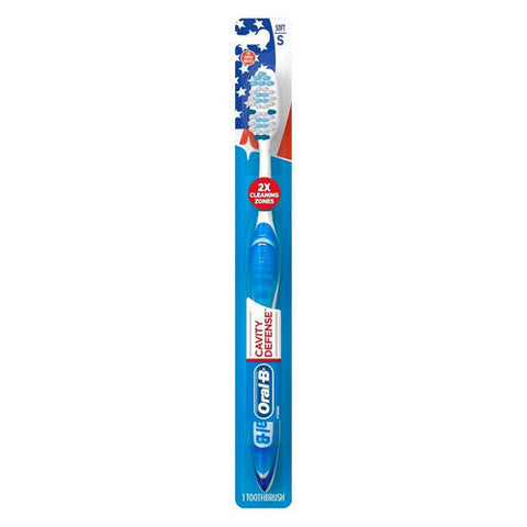 Oral-B, Cavity Defense Cup Shaped Bristles Toothbrush, 1 Each Oral-B