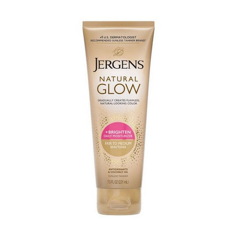 Jergens, Natural Glow Revitalizing Daily Moisturizer, Medium 7.5 oz Jergens