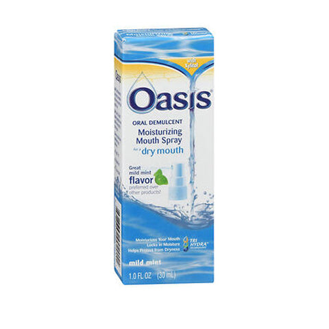 Oasis, Moisturizing Mouth Spray Mild Mint, 1 Oz Oasis