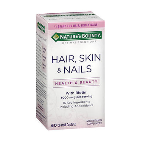 Nature's Bounty, Hair Skin And Nails, 60 tabs Nature's Bounty