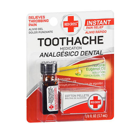 Red Cross, Toothache Medication Kit, 0.13 Oz Red Cross