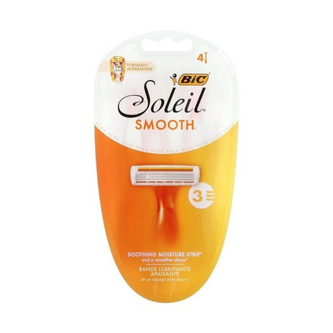 Bic, Soleil Triple Blade Shavers For Women, 4 each (Sensitive Skin) Bic