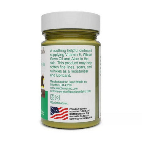 Basic, Organics Vitamin E Natural Ointment, 2 oz Basic