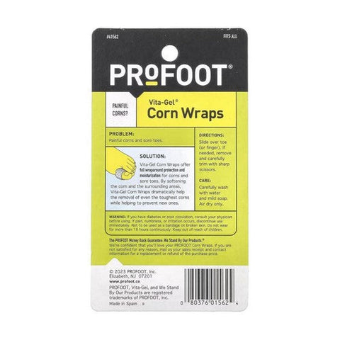 Profoot, Vita-Gel Corn Wraps, 3 each