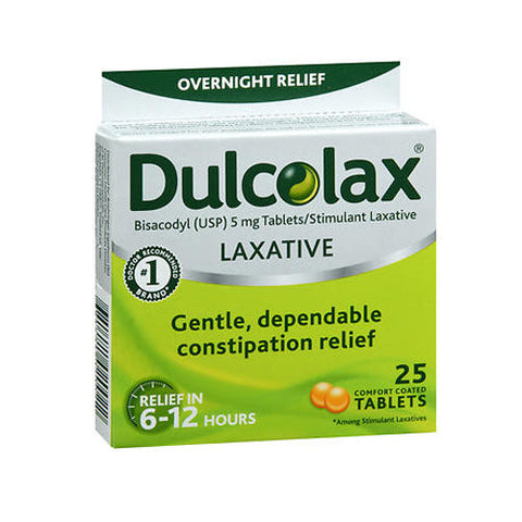 Dulcolax, Laxative Tablets Relieves Constipation, 25 tabs Dulcolax