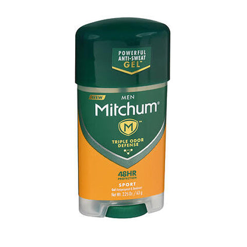 Mitchum, Men Triple Odor Defense Anti-Perspirant & Deodorant Gel Sport, 2.25 Oz Mitchum