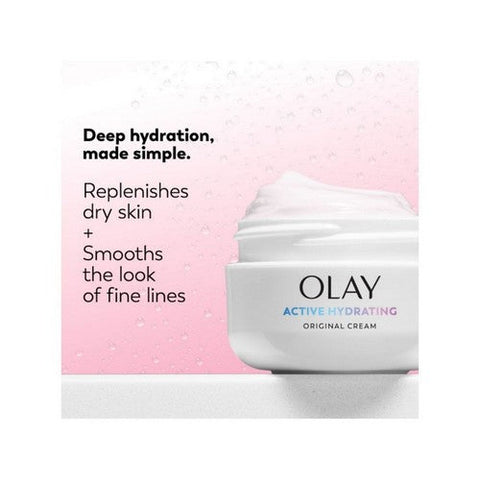 Olay, Active Hydrating Cream Original, 2 Oz